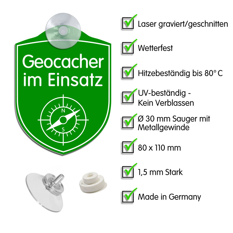 Geocacher im Einsatz